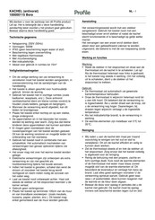 Profile 100000115 Bora Manual