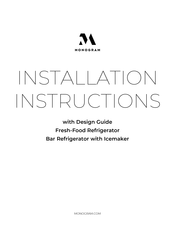 Monogram ZIFS240 Installation Instructions Manual