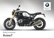 BMW Motorrad R nineT Rider's Manual