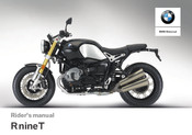 Bmw Motorrad R nineT Rider's Manual