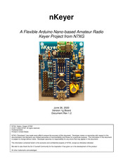 Arduino nKeyer Manual