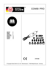 GÜDE COMBI PRO Manual