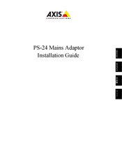 Axis PS-24 Installation Manual