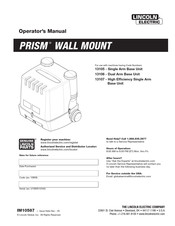 Lincoln Electric PRISM 13105 Operator's Manual