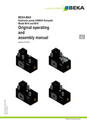 BEKA 10118473 Original Operating And Assembly Manual