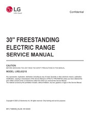 LG LREL6321S Service Manual