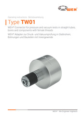 Wen TW01 Operating Instructions Manual