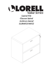 Lorell LLR44521 Manual
