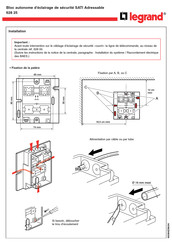 LEGRAND 628 25 Installation Manual
