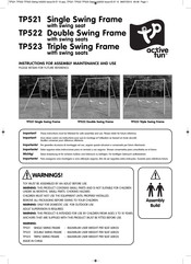 active fun TP523 Instructions For Assembly Maintenance And Use