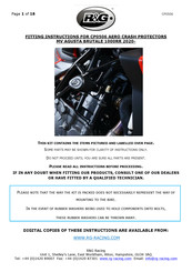 R&G CP0506 Fitting Instructions Manual