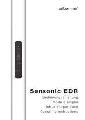 Alteme Sensonic EDR Operating Instructions Manual