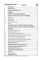 Powerplus POW8135 Manual