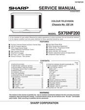 Sharp SX76NF200 Service Manual