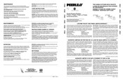 Peerless PT9201 Series Quick Start Manual