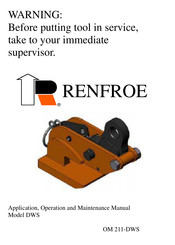 Renfroe DWS Operator's Manual