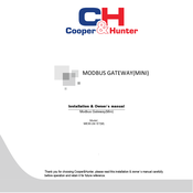 Cooper & Hunter ME30-24/ E7M Installation & Owner's Manual