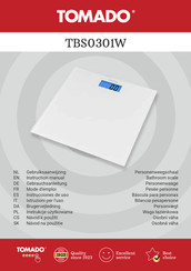 tomado TBS0301W Instruction Manual