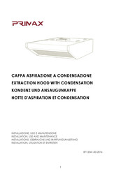 Primax CFE-11C Installation, Use And Maintenance Manual