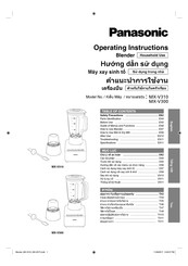 Panasonic MX-V310 Operating Instructions Manual