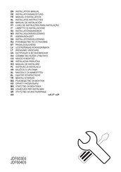 JUNO JDF603E6 Installation Manual