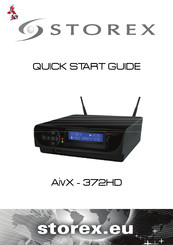 Storex AivX-372HD Quick Start Manual