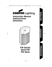 Cooper Lighting FW Series Instruction Manual