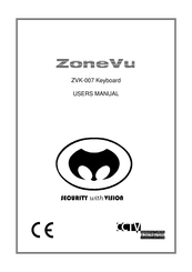 ZoneVu ZVK-007 User Manual