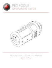 Red Digital Cinema PROFESSIONAL RED FOCUS Operation Manual