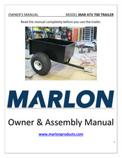 Marlon MAR ATV 700 Owner's Manual