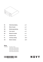 Novy 6830053 User Manual