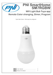 PNI SmartHome SM7RGBW Quick Start Manual