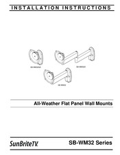 SunBriteTV SB-WM32D Installation Instructions Manual