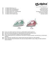 Alpina SF-3903 Instructions For Use Manual