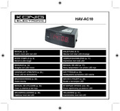 König HAV-AC10 Manual