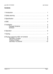 Pico ADC-10 User Manual
