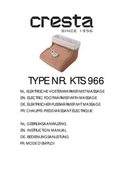Cresta 0900-4000030 Instruction Manual