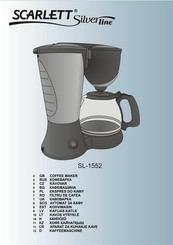 Scarlett Silver Line SL-1552 Instruction Manual