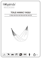 Hesperide YAQUI 117902 Manual