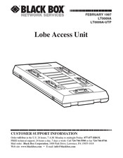 Black Box LT0009A-UTP Manual