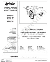 Agri-Fab 45-01764 Owner's Manual