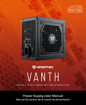 nfortec VANTH 750W Quick Start Manual