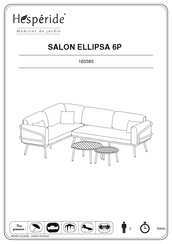 Hesperide ELLIPSA 165585 Manual