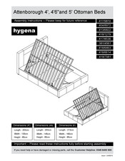 Hygena 417/9810 Assembly Instructions Manual