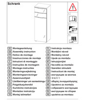 Schrank technik Schrank Assembly Instruction Manual
