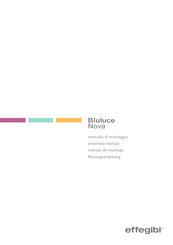 effegibi Bluluce Nova Large Assembly Manual