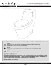 Schon TL-7522HC-W Installation Instructions Manual