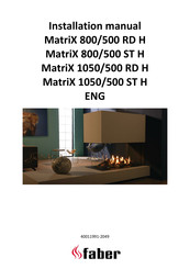 Faber MatriX 1050/500 RD H Installation Manual