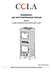 Cola MARY Installation, Use And Maintenance Manual