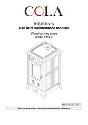 Cola EMILY Installation, Use And Maintenance Manual